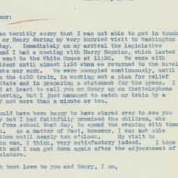 Letter: 1934 March 20