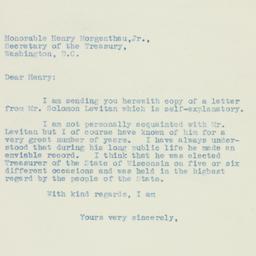 Letter: 1935 April 2