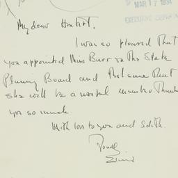 Letter: 1934 March 14