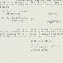 Letter: 1933 January 12