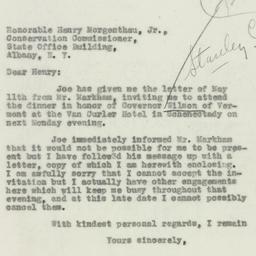 Letter: 1931 May 14