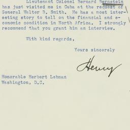 Letter: 1943 January 31