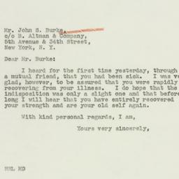 Letter: 1941 March 3