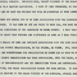 Telegram: 1955 May 5