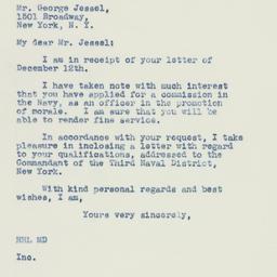 Letter: 1941 December 13