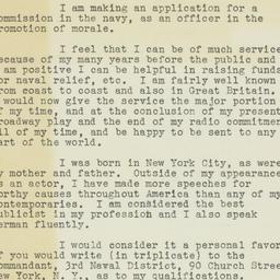 Letter: 1941 December 12