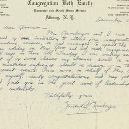 Letter: 1932 December 28