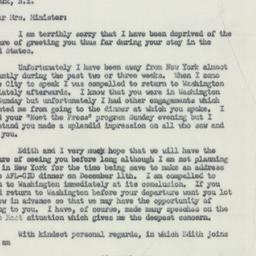 Letter: 1956 December 4