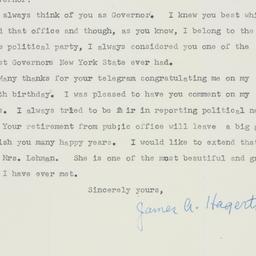 Invitation: 1956 October 8