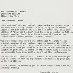 Letter: 1939 March 23