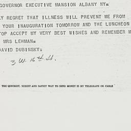 Telegram: 1936 December 31