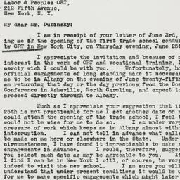 Letter: 1942 June 9