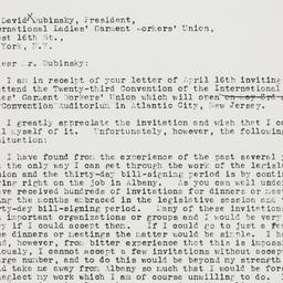 Letter: 1937 April 19