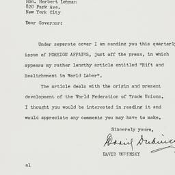 Letter: 1948 December 16