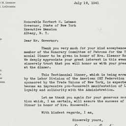Letter: 1941 July 19