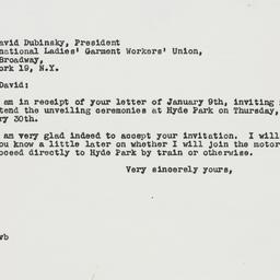 Letter: 1947 January 13