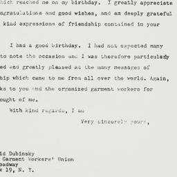 Letter: 1948 April 9