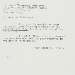 Letter: 1940 August 30