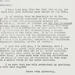 Letter: 1947 June 9