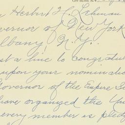 Letter: 1936 October 2