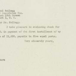 Letter: 1948 May 8