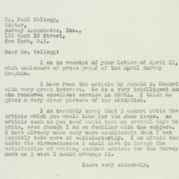 Letter: 1947 April 17