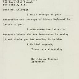 Letter: 1948 February 11