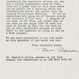 Letter: 1935 April 9
