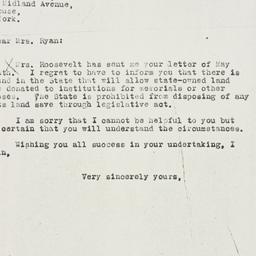 Letter: 1934 May 24