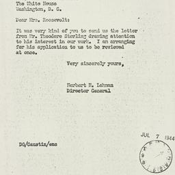 Letter: 1944 July 5