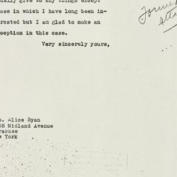 Letter: 1934 May 2