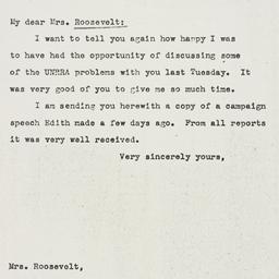 Letter: 1944 November 3