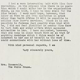 Letter: 1943 January 15