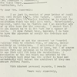 Letter: 1935 April 15
