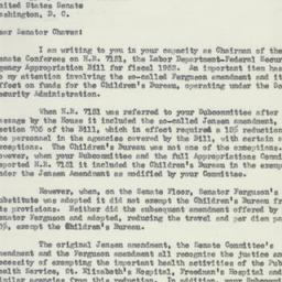 Letter: 1952 May 23