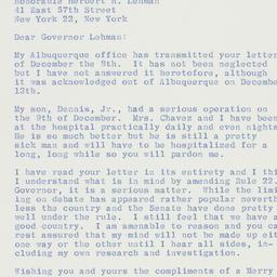 Letter: 1958 December 23