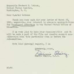Letter: 1951 March 24