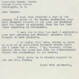 Letter: 1957 January 11