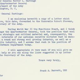 Letter: 1955 January 28