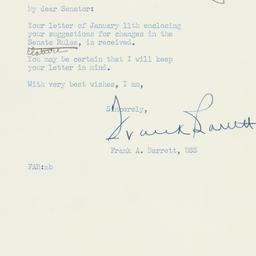 Letter: 1954 January 13