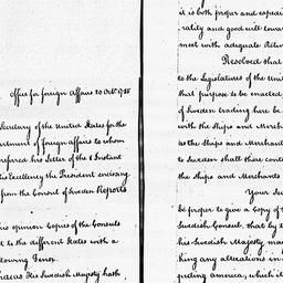 [Document, 1785 October 20]