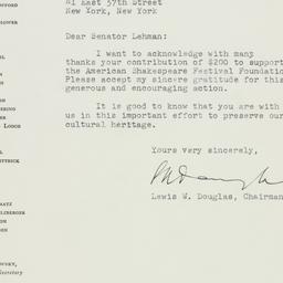Letter: 1951 November 26