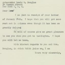 Letter: 1950 January 26