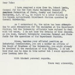 Letter: 1955 April 15