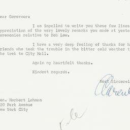 Letter: 1959 January 6