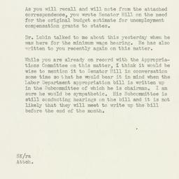 Memorandum: 1955 May 10