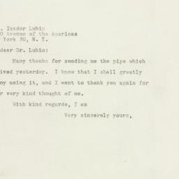 Letter: 1948 June 18