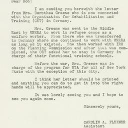 Letter: 1950 January 20