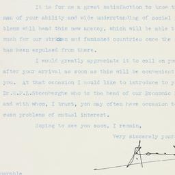 Letter: 1942 November 28