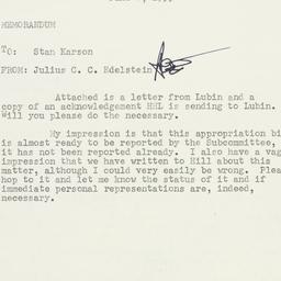 Memorandum: 1955 June 4